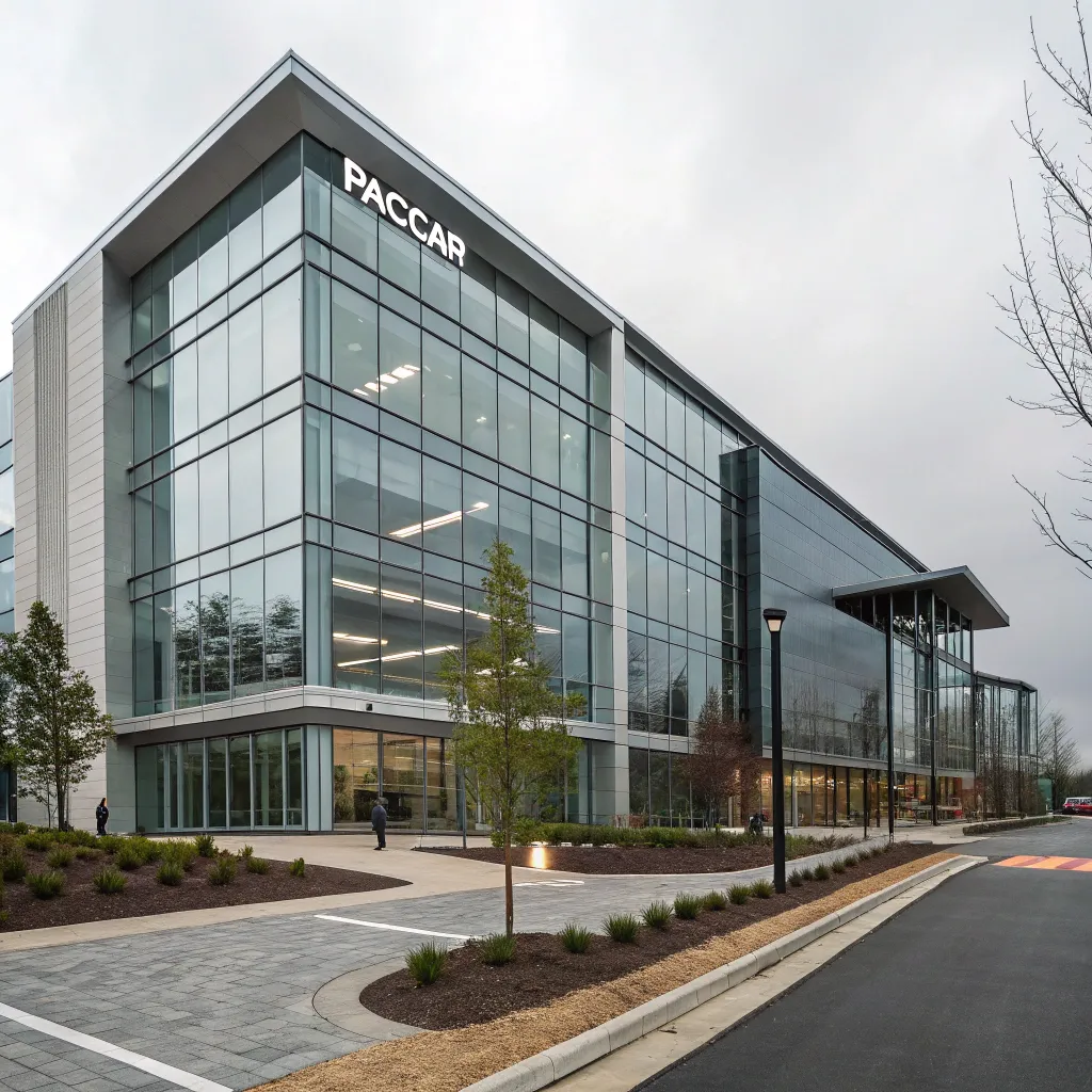 Exterior view of the PACCAR Building